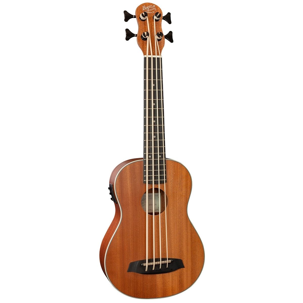 Barnes & Mullins Bass Ukulele Mahogany