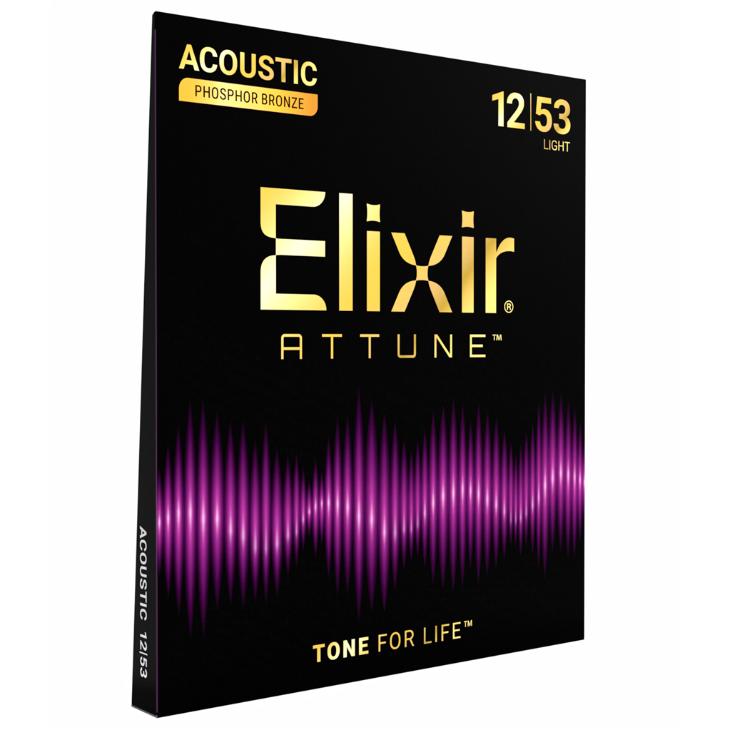Elixir Attune Phosphor Bronze Acoustic Light 12-53