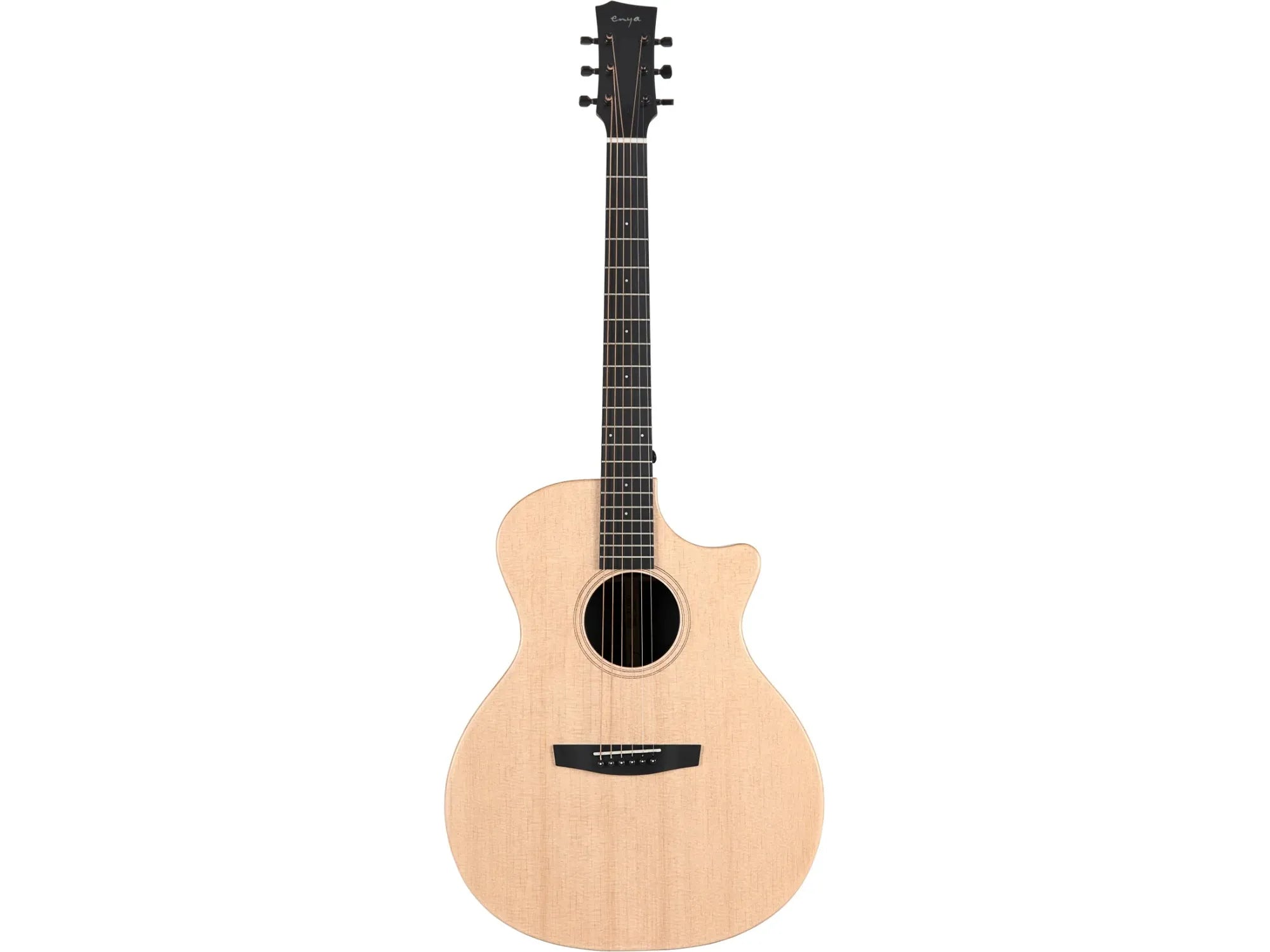 Enya EGA-X1 Pro/EQ Electro-Acoustic Guitar - Natural