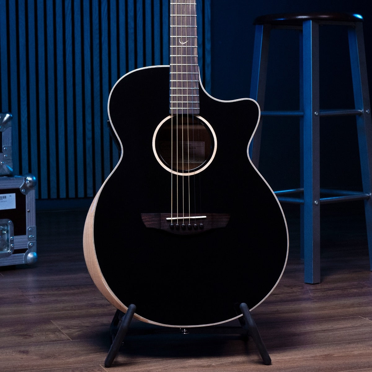 Faith Eclipse Venus Cutaway Electro Acoustic Guitar Black