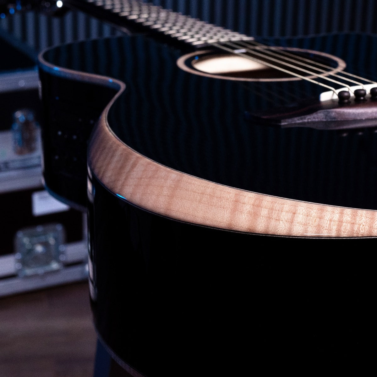 Faith Eclipse Venus Cutaway Electro Acoustic Guitar Black