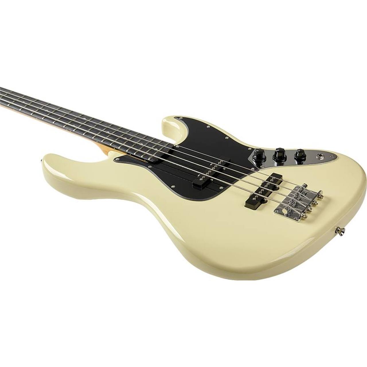 Eko VJB-200V Bass Guitar in Vintage White