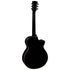 Faith Venus Eclipse Electro Acoustic Guitar Left Handed Black inc Hardcase