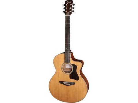 Faith Legacy Neptune Electro/Cut Acoustic Guitar in Khaya Mahogany