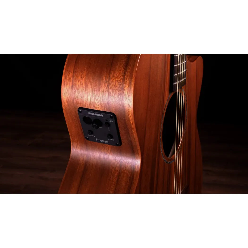 Faith Naked Venus Cutaway Electro Acoustic Trembesi in Honey Stain