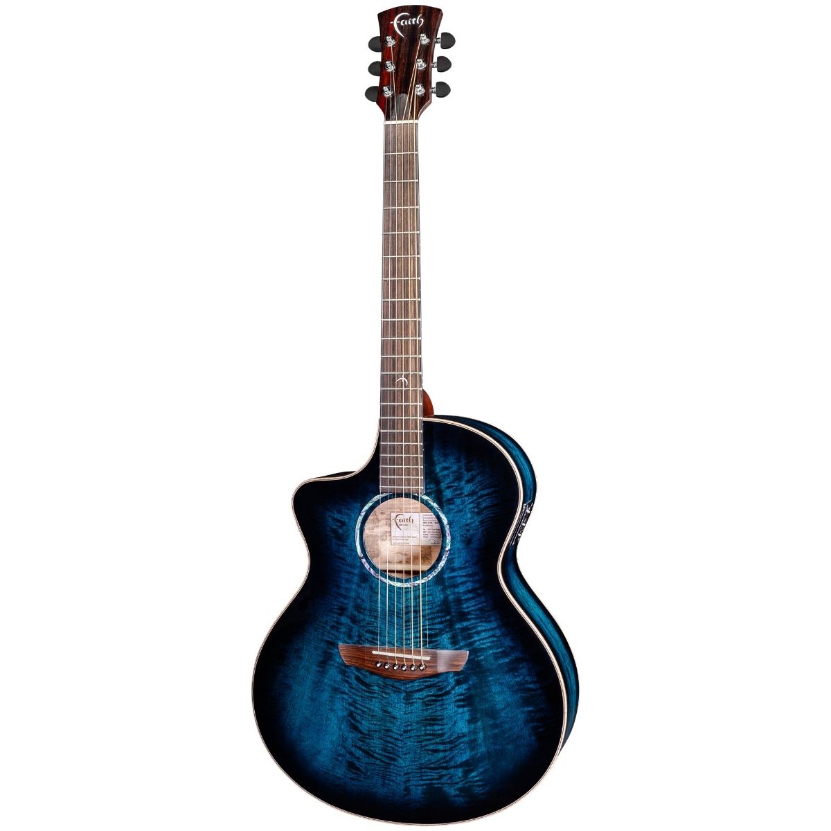 Faith Venus Blue Moon Electro Left Handed Acoustic Guitar