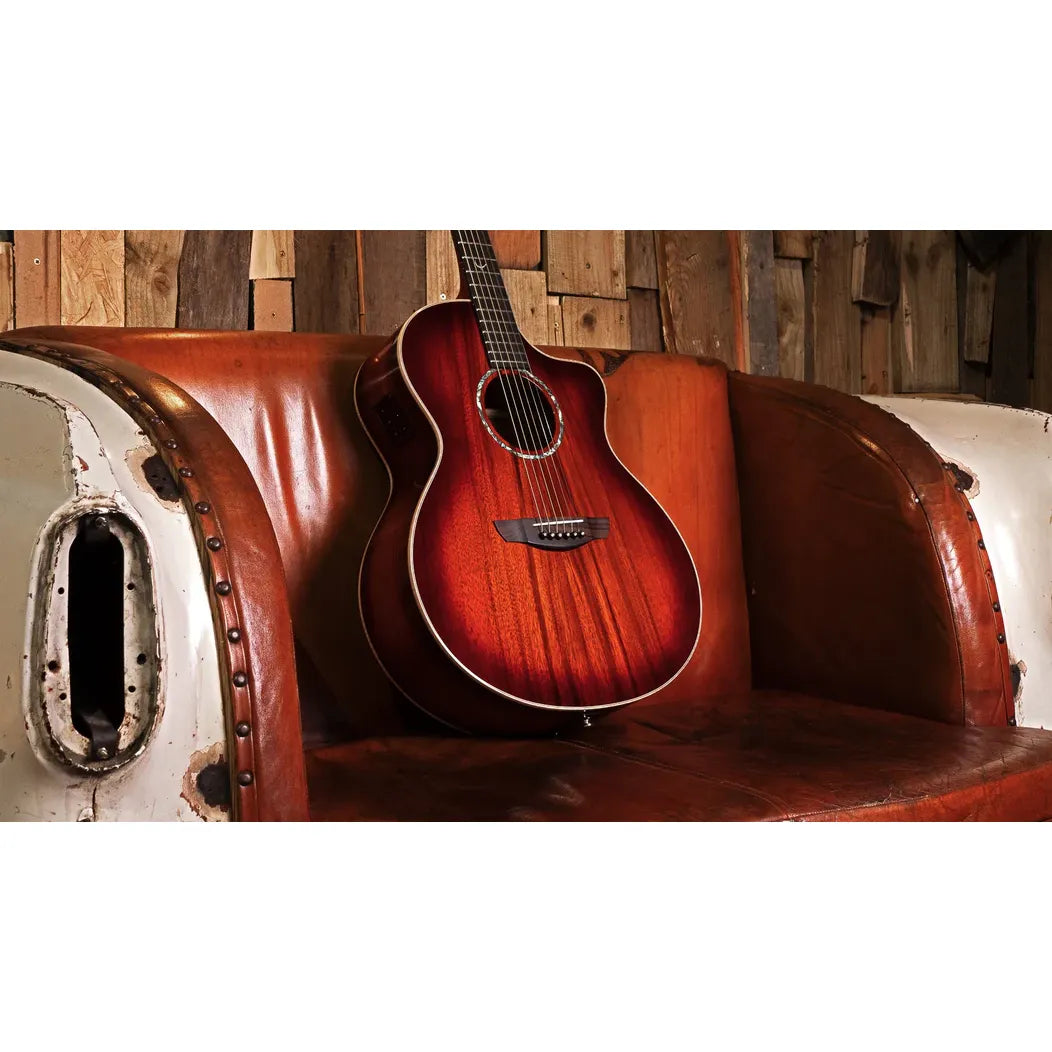 Faith Blood Moon Neptune Cutaway Electro Acoustic Guitar inc Hardcase B STOCK