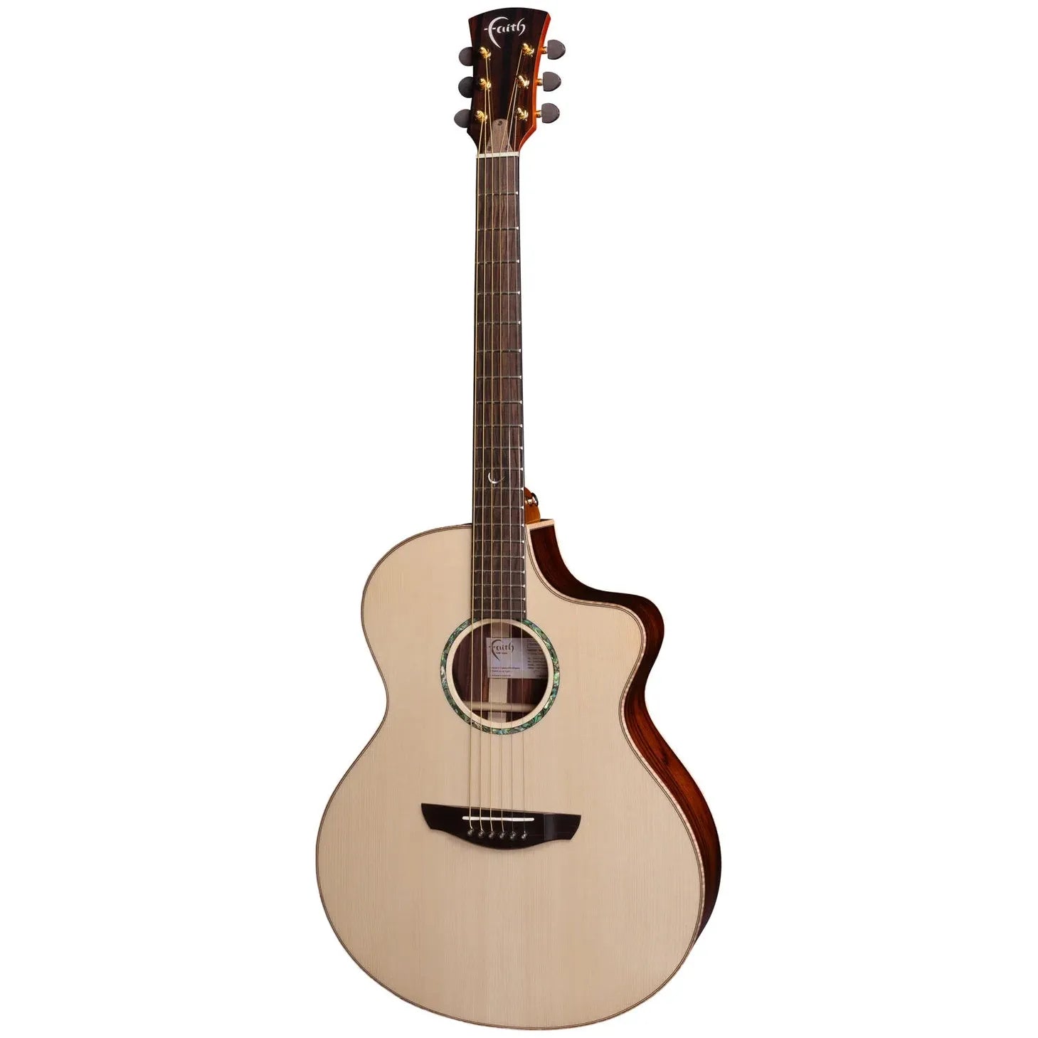Faith HiGloss Neptune Cutaway Electro Electro Acoustic Guitar