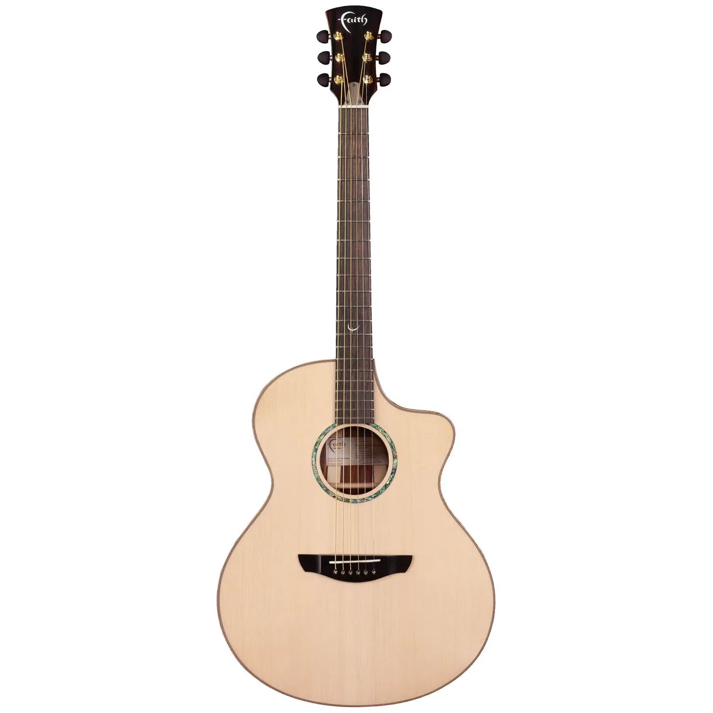 Faith HiGloss Neptune Cutaway Electro Electro Acoustic Guitar