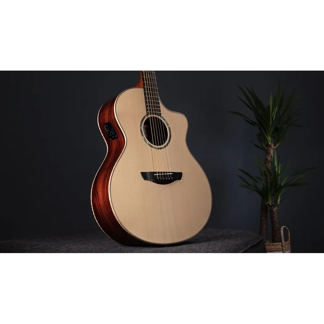 Faith HiGloss Neptune Cutaway Electro Electro Acoustic Guitar