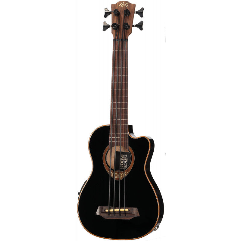 LAG Tiki Fretless Electro Bass With Case