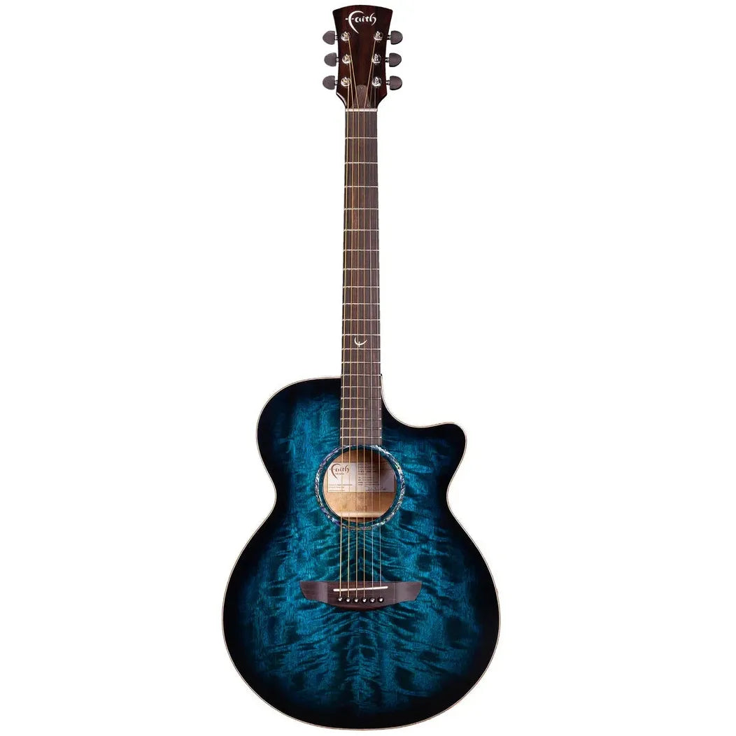 Faith Blue Moon Venus Cutaway Electro Acoustic Guitar
