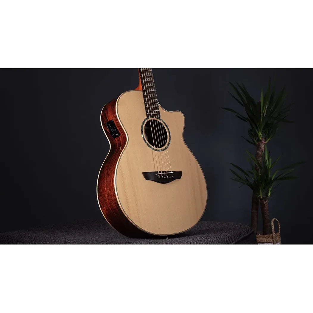 Faith HiGloss Venus Cutaway Electro Acoustic Guitar