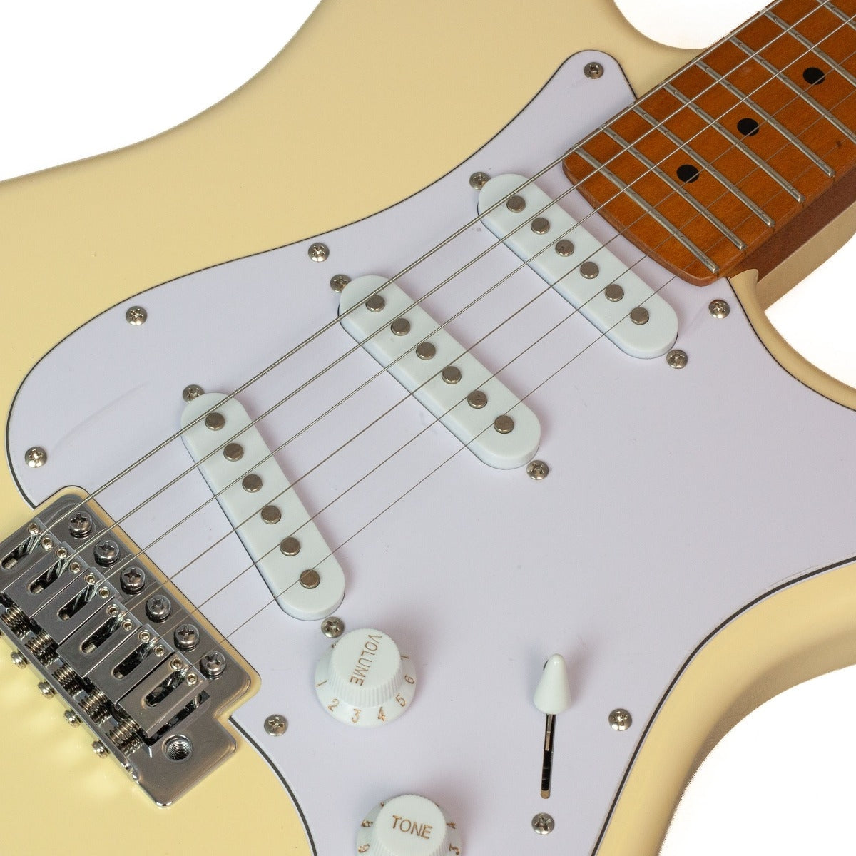 Gould Santa FE Electric Guitar in Vintage White