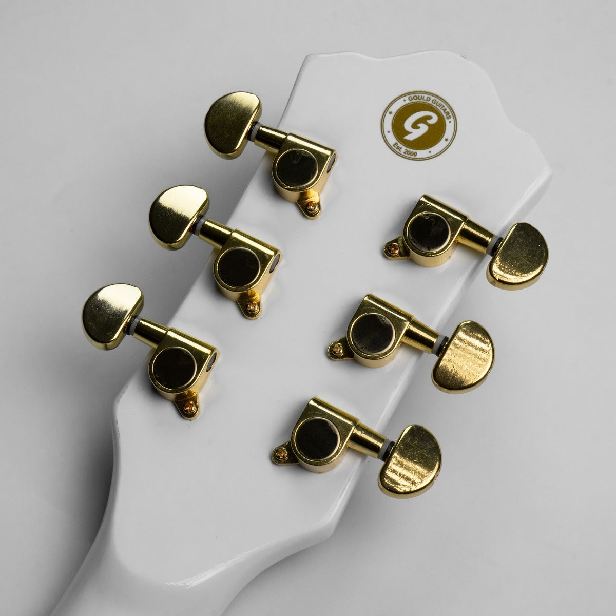 Gould Steelport Electric Guitar in White