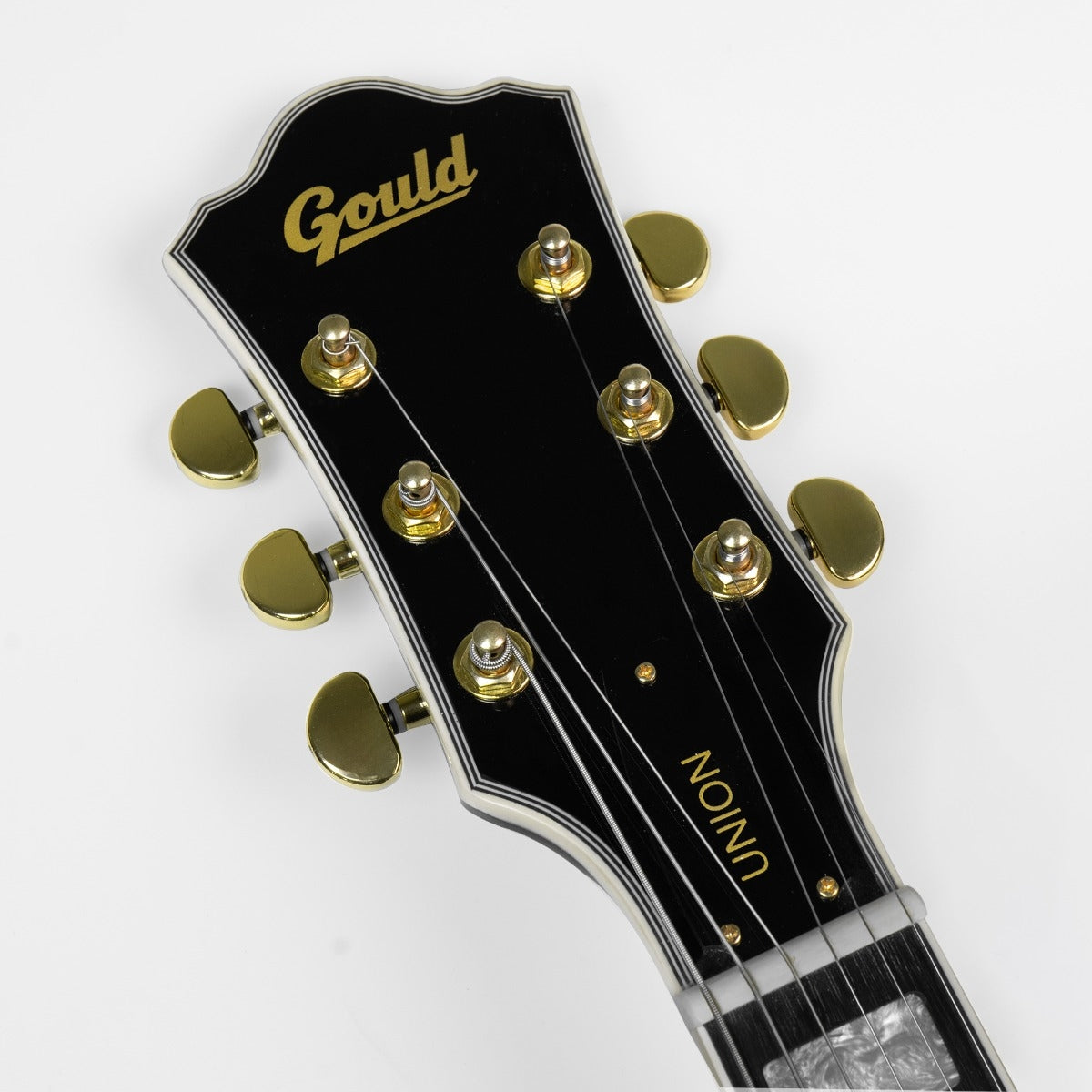 Gould Union Semi Hollow Electric Guitar in Black