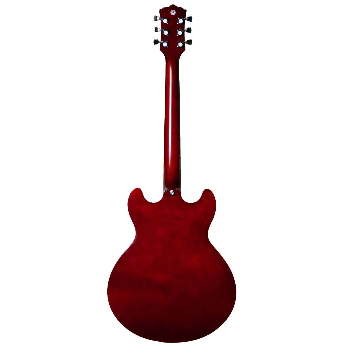 Gould Union Semi Hollow Electric Guitar in Cherry Red
