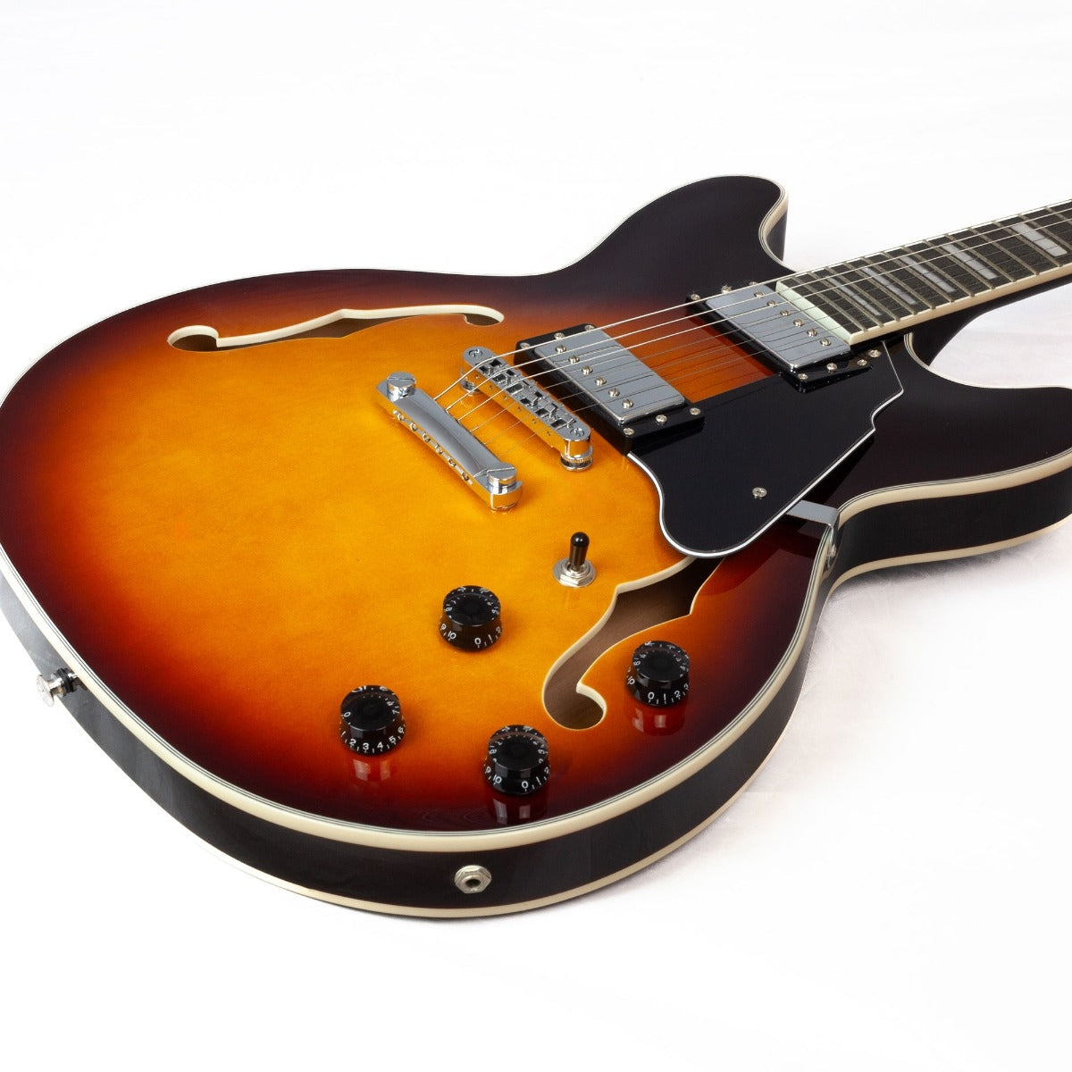 Gould Union Semi Hollow Electric Guitar in Vintage Burst