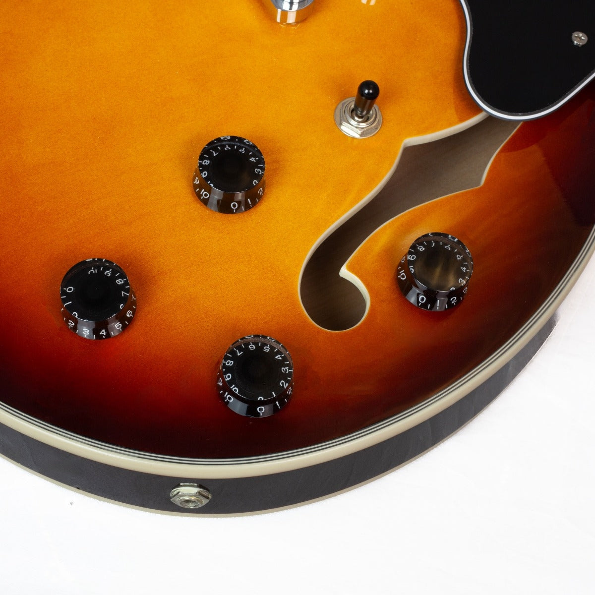 Gould Union Semi Hollow Electric Guitar in Vintage Burst