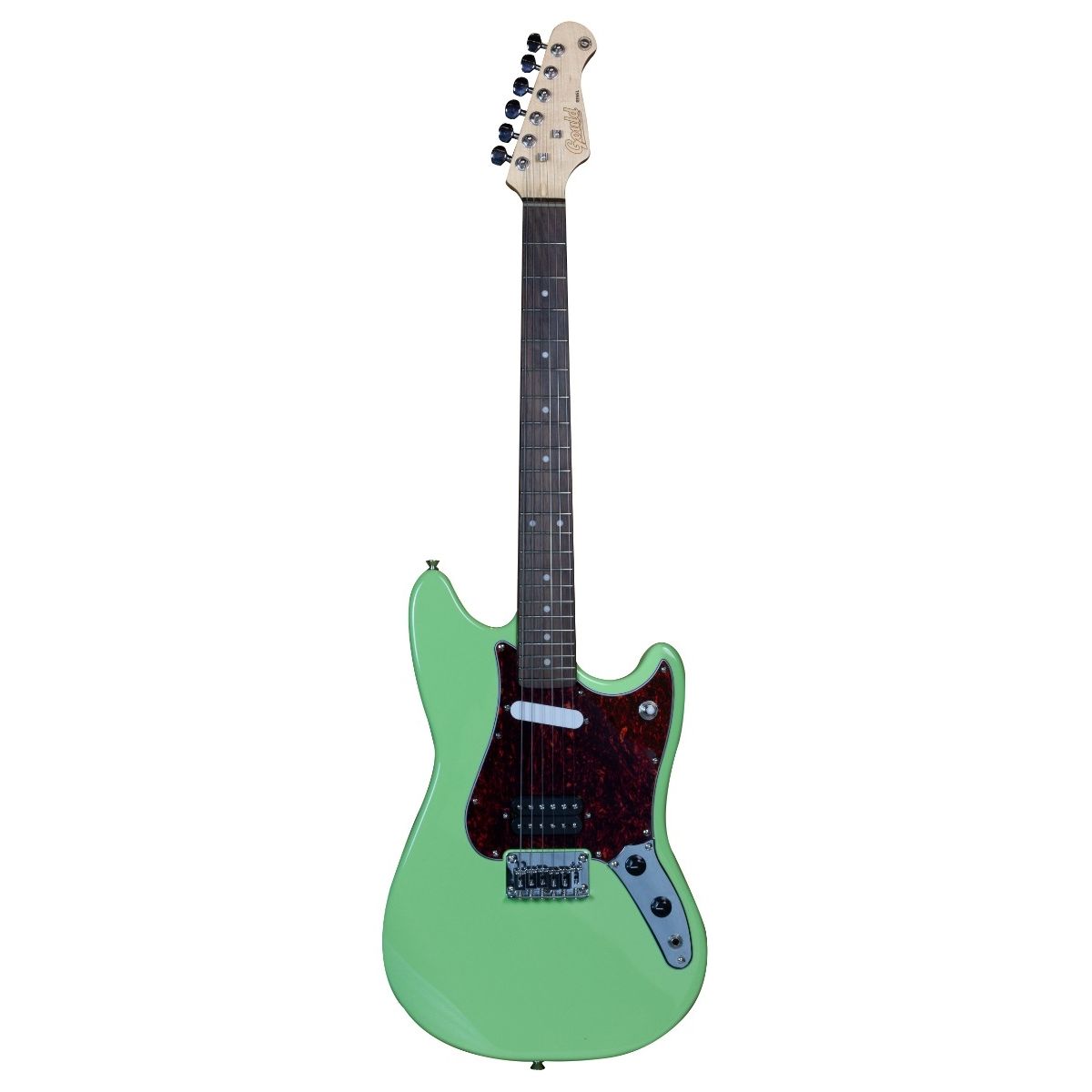 Gould Rebel Baby Electric Guitar in Cool Green