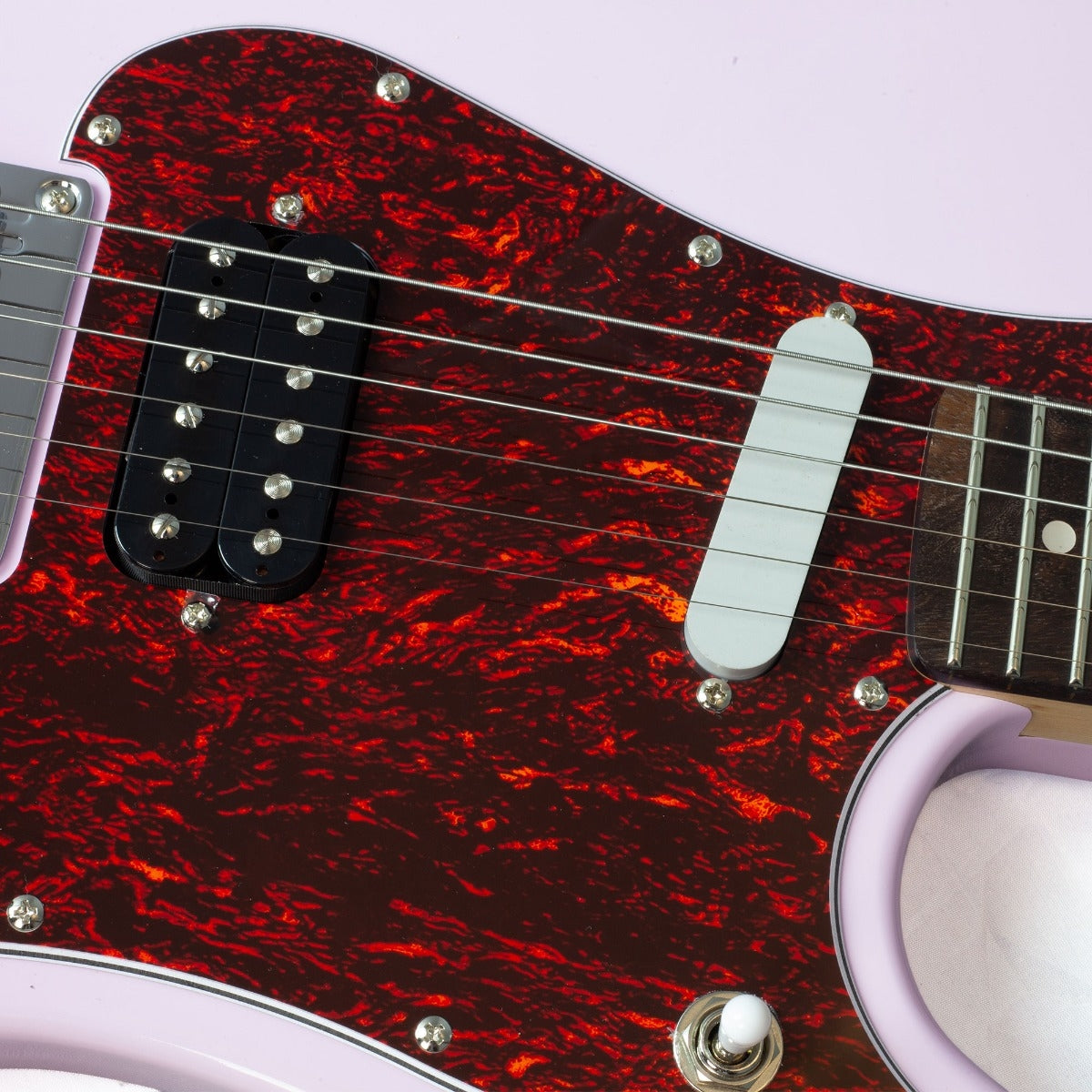 Gould Rebel Baby Electric Guitar in Lilac