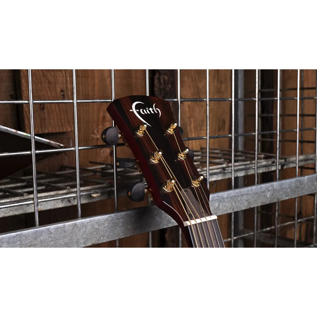 Faith Blood Moon Neptune Cutaway Electro Acoustic Guitar inc Hardcase B STOCK