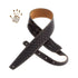 Magrabo Holes Hs Embossed Intreccio Black 6 Cm Premium Guitar Strap