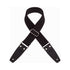 Magrabo Stripe Sc Entry Black 5 Cm Terminals Black - Silver Buckle Premium Guitar Strap