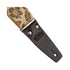 Magrabo Stripe Sc Retrò Hippie 5 Cm Terminals Black, Aged Silver Buckle Premium Guitar Strap