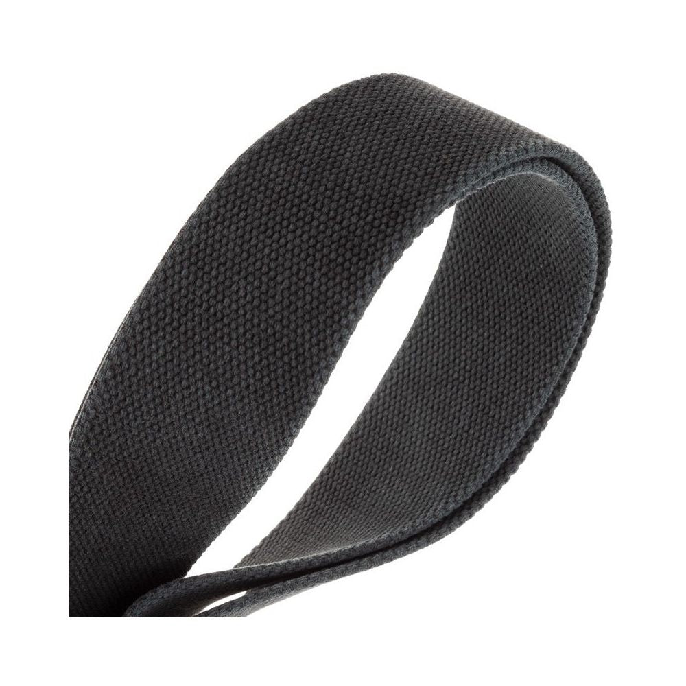 Magrabo Stripe Sc Entry 5 Cm Cocco Pros Black Silver Buckle Premium Guitar Strap