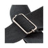 Magrabo Stripe Sc Entry Olded Black 5 Cm Cocco Pros Brown Silver Buckle Premium Guitar Strap