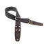 Magrabo Stripe Sc Entry 5 Cm Cocco Pros Black Silver Buckle Premium Guitar Strap