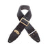 Magrabo Stripe Sc Cotton Washed Black 8 Cm, Brass Recta Buckle Premium Guitar Strap