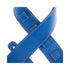 Magrabo Holes Hs Colors Real Bluee 6 Cm Premium Guitar Strap