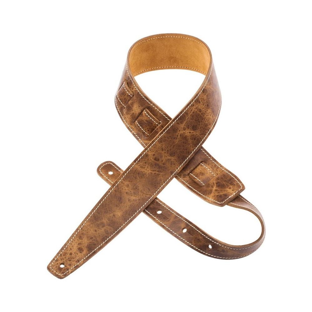 Magrabo Holes HS Aged Greenhead 959 6 Cm Premium Guitar Strap