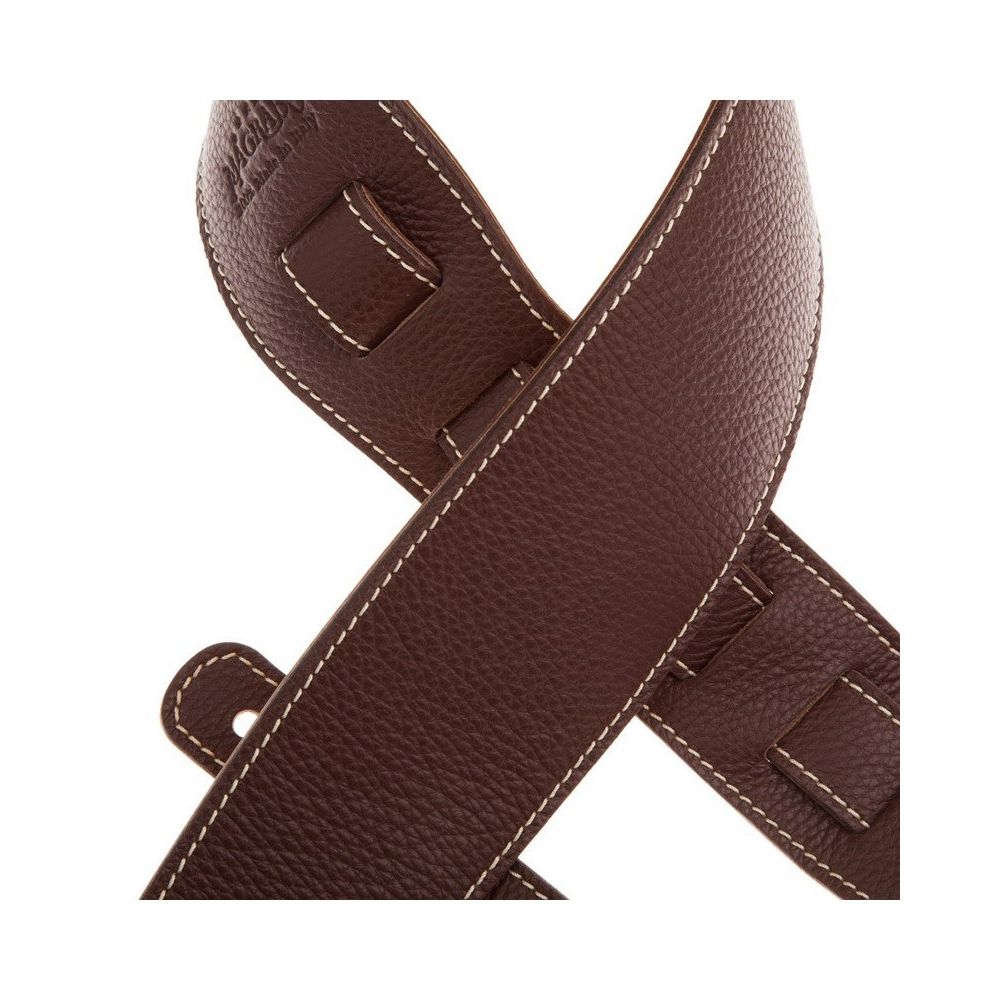 Magrabo Holes Hs Colors Dark Brown 8 Cm Premium Guitar Strap