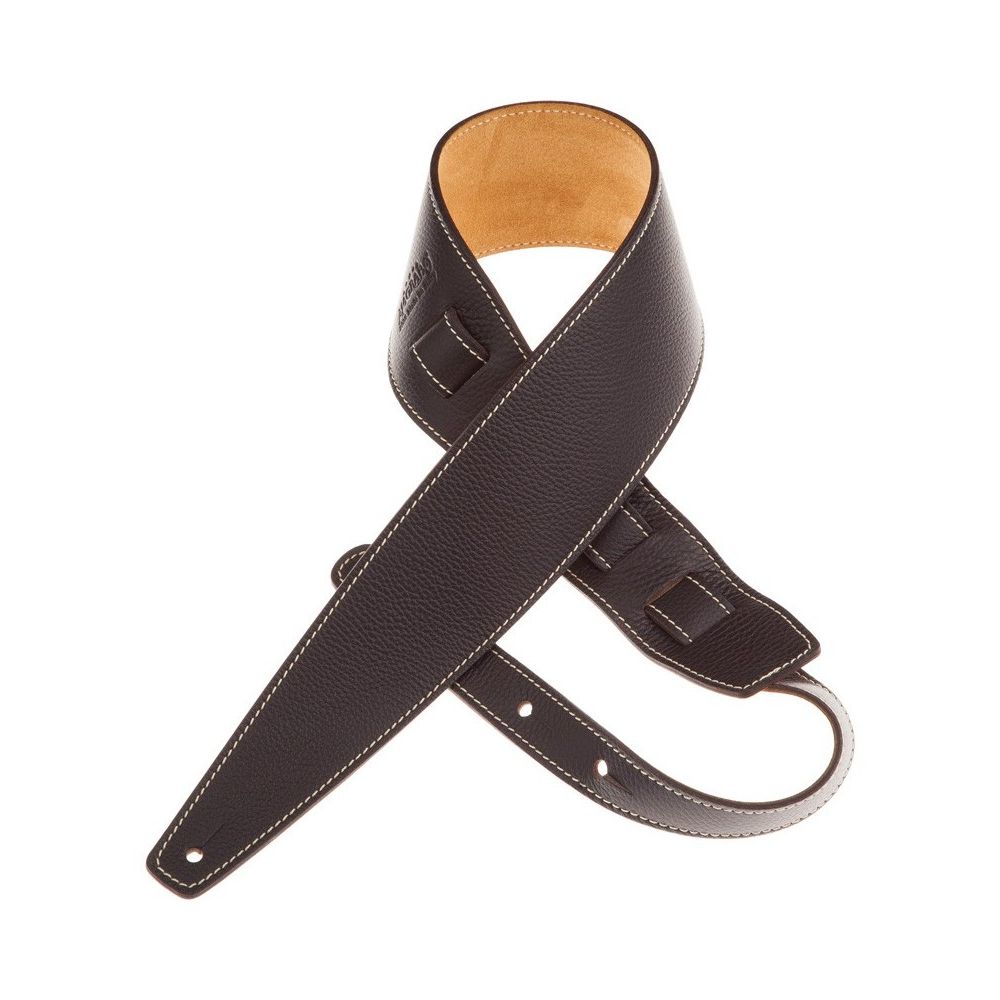 Magrabo Holes Hs Colors Ebony 8 Cm Premium Guitar Strap