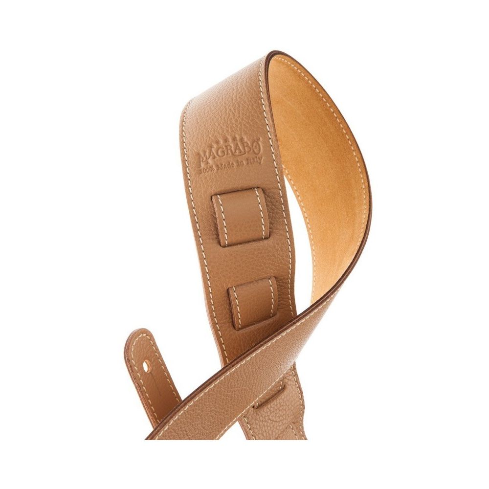 Magrabo Holes Hs Colours Cappuccino 6 Cm Premium Guitar Strap