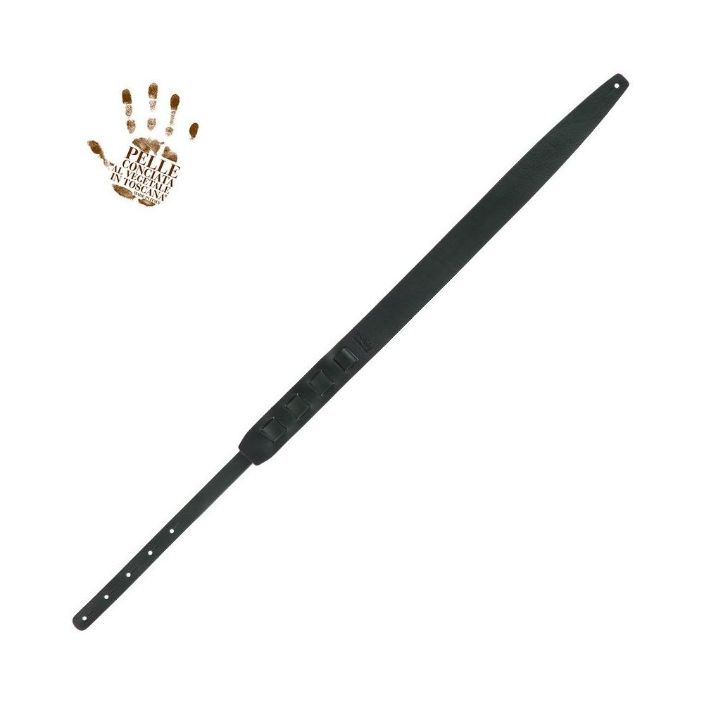 Magrabo Holes Hc Core Dark Green 6 Cm Premium Guitar Strap