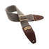 Magrabo Stripe Sc Cotton Washed Grey 8 Cm, Recta Brass Buckle Premium Guitar Strap