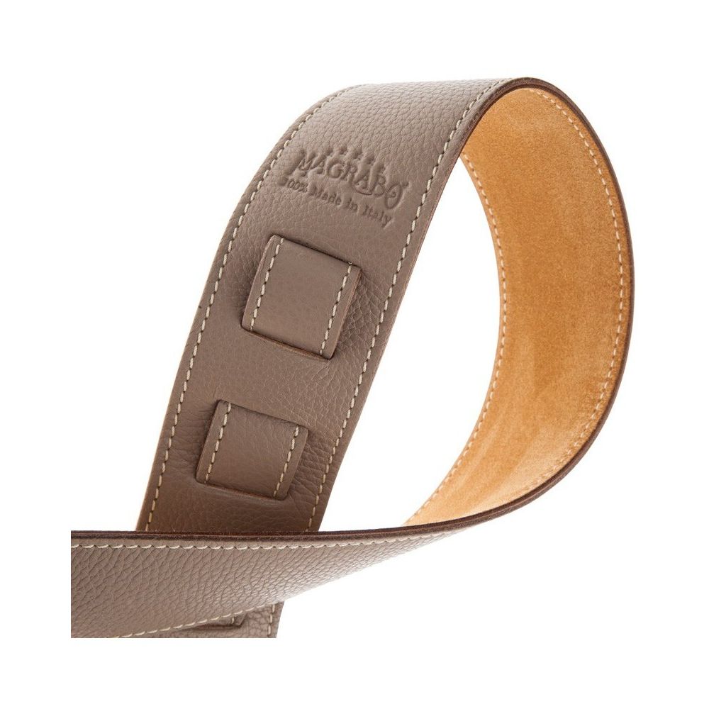 Magrabo Holes Hs Colors Kaki 6 Cm Premium Guitar Strap
