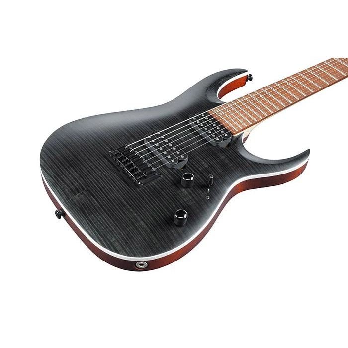Ibanez RGA742FM-TGF 7-String Electric Guitar, Transparent Gray Flat
