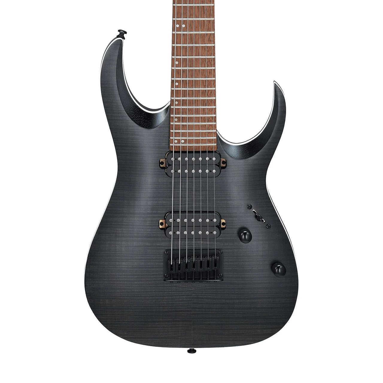 Ibanez RGA742FM-TGF 7-String Electric Guitar, Transparent Gray Flat