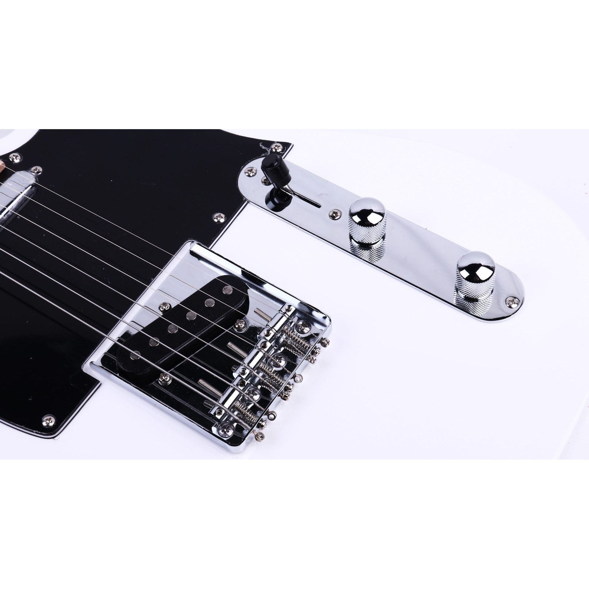 Gould TE Style Electric Guitar in White