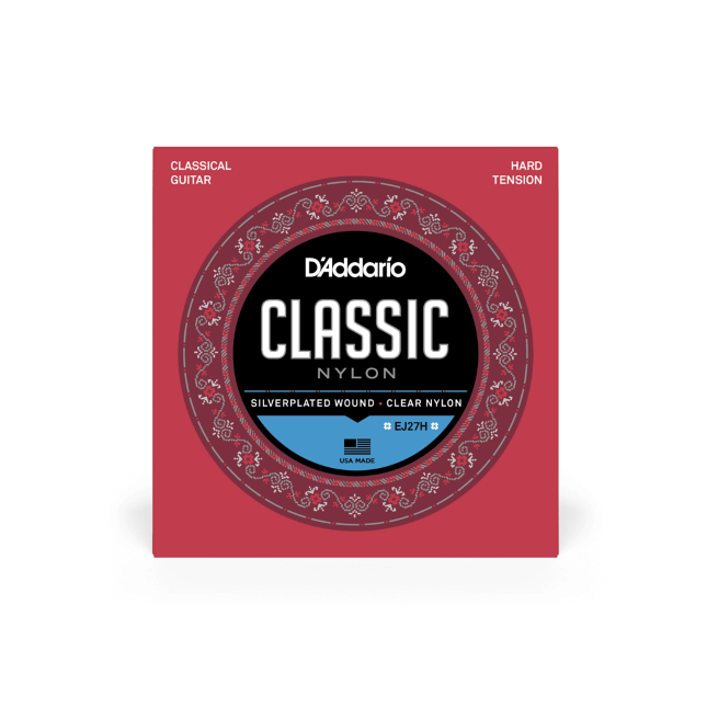 D'Addario Hard Tension, Classic Nylon Student Classical Guitar Strings