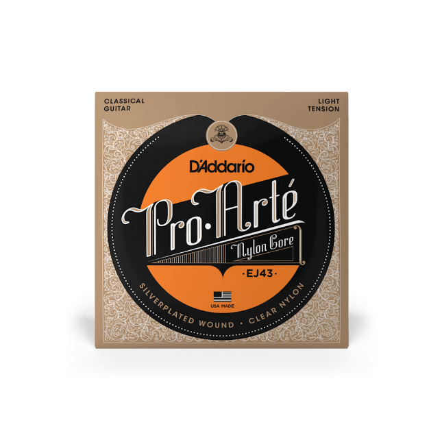 D'Addario Light Tension, Pro-Arté Nylon Classical Guitar Strings