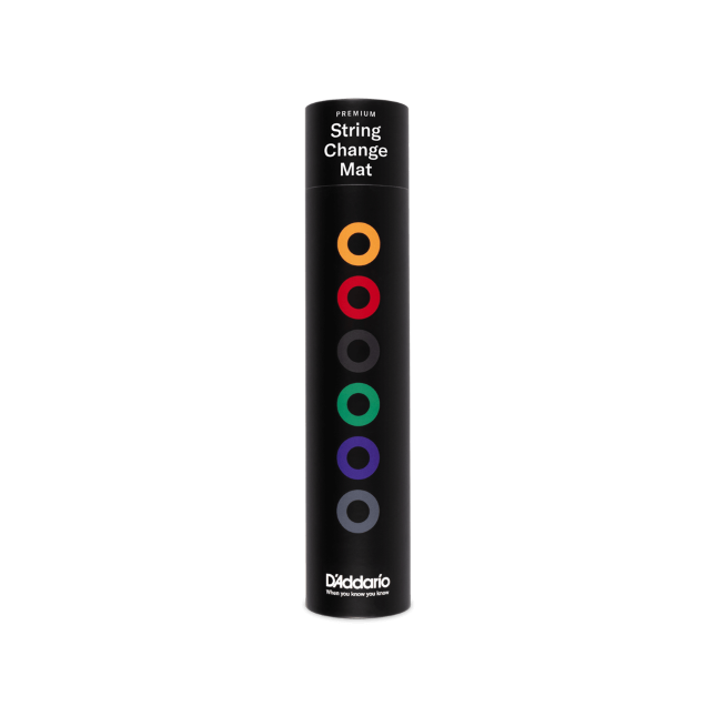 D'Addario WYKYK Ball End String Change Mat, Black