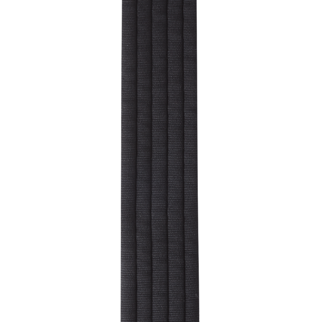 D'Addario Auto Lock Guitar Strap, Black Padded Stripes