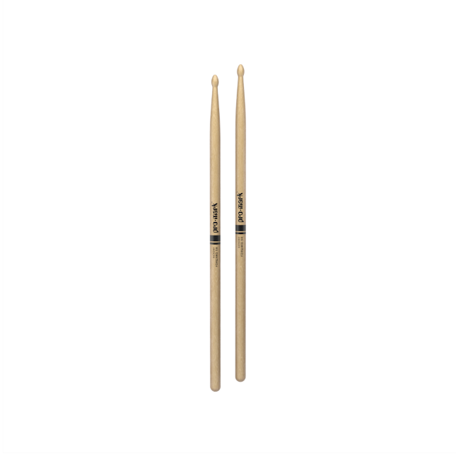 ProMark Classic Forward 5A Hickory Drumstick, Oval Wood Tip
