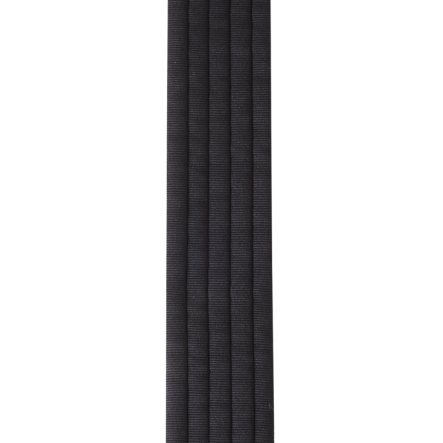 D'Addario Auto Lock Guitar Strap, Black Padded Stripes